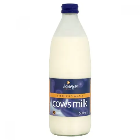 Delamere Dairy Whole Sterilised Milk 500ml