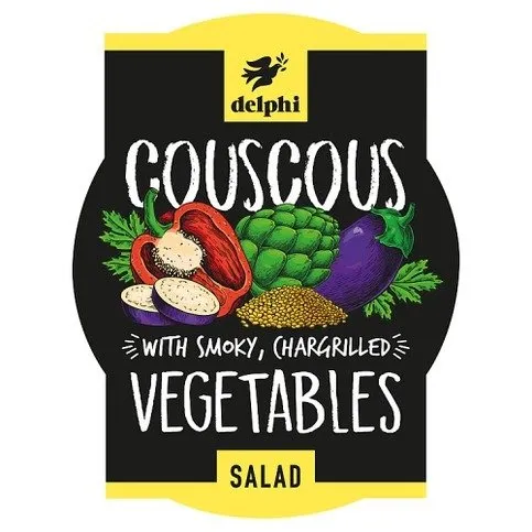 Delphi Couscous Vegetables Salad 160g
