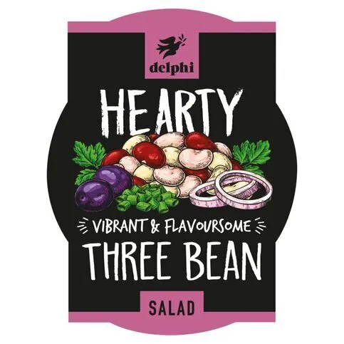 Delphi 3 Bean Salad 220g