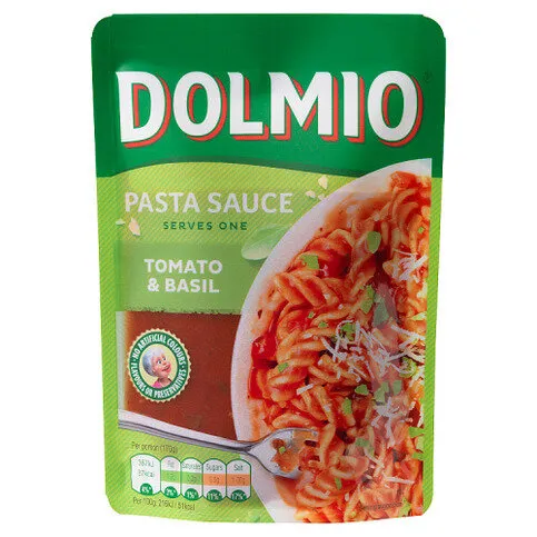 Dolmio Tomato and Basil Pouch Pasta Sauce 170g