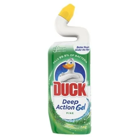 Duck Deep Action Gel Toilet Liquid Cleaner Pine 750ml