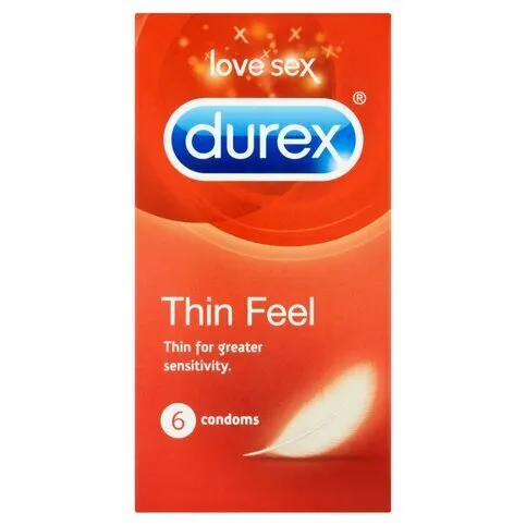Durex Thin Feel Pack of 6 Pack