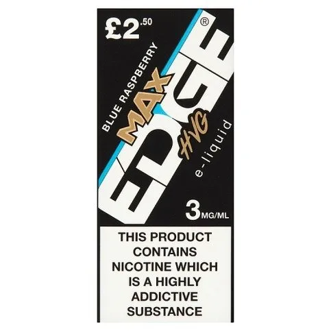 Edge Blue Raspberry Max HVG E-Liquid 3mg 10ml