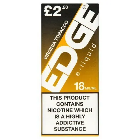 Edge Virginia Tobacco E-Liquid 18mg/ml 10ml