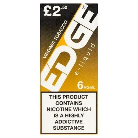 Edge Virginia Tobacco E-Liquid 6mg 10ml
