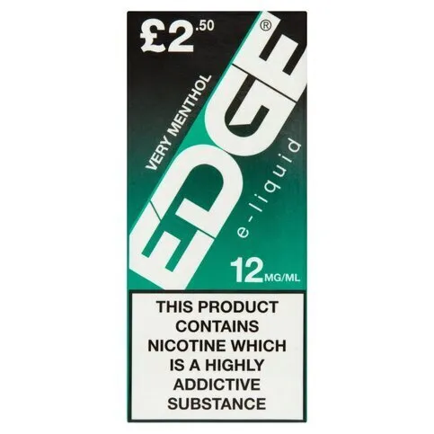 Edge Very Menthol E-Liquid 12mg/ml 10ml