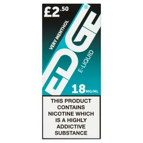 Edge Very Menthol E-Liquid 18mg/ml 10ml