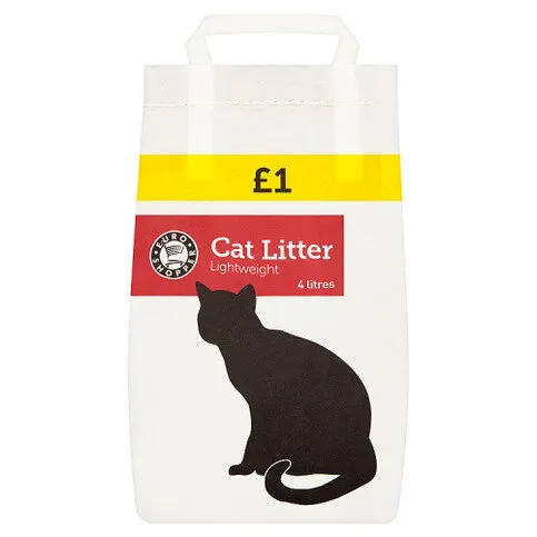 Euro Shopper Cat Litter Lightweight 4L