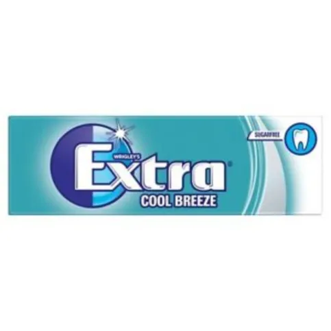 Extra Cool Breeze Chewing Gum Sugar Free 10 pieces