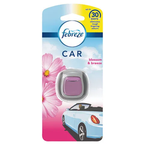 Febreze Blossom & Breeze Car Clip Air Freshner 2ml