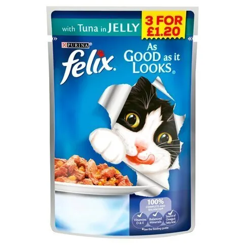 Felix As Good As Looks Tuna 100g (Single Packet)