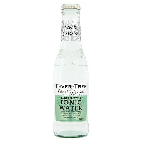 Fever-Tree Refreshingly Light Elderflower Tonic Water 200ml