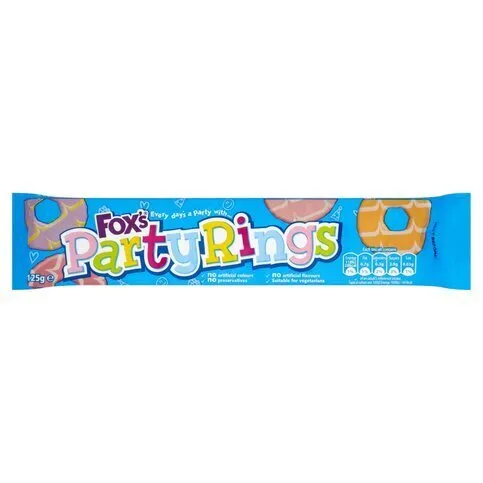 Fox's Party Rings 125g