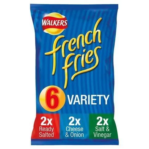 Walkers French Fries Variety Multipack 6 x 18g