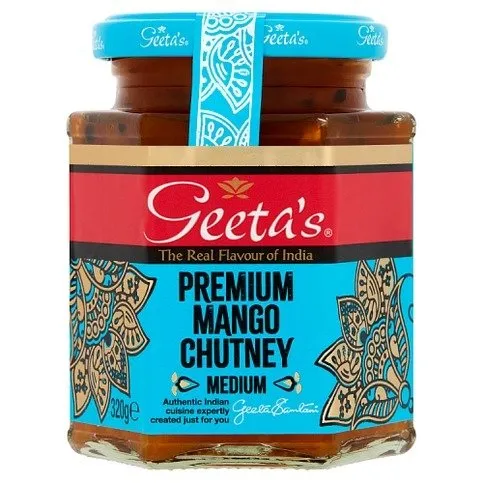 Geeta's Premium Mango Chutney Medium 320g