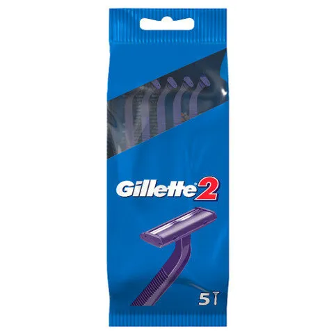 Gillette2 Disposable Men's Razor - 5 Pack