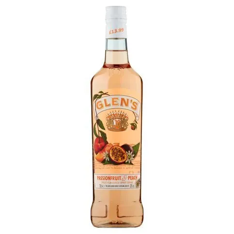 Glens Passion Fruit 70cl