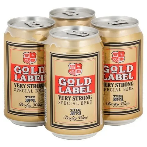 Gold Label Very Strong Special Beer 4 x 330ml