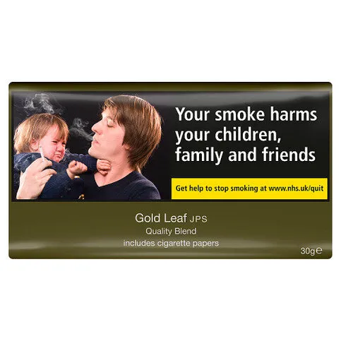 Gold Leaf JPS Quality Blend Includes Cigarette Papers 30g