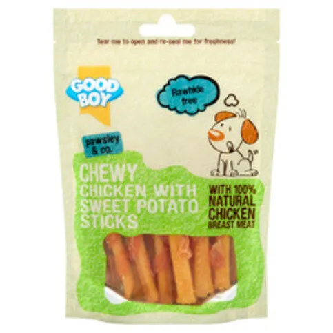 GOOD BOY CHICKEN WITH SWEET POTATO STICKS 90G