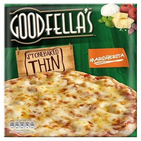 Goodfella's Stonebaked Thin Crust Margherita Pizza 345g