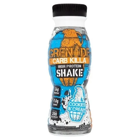 Grenade Carb Killa High Protein Shake Cookies & Cream 330ml