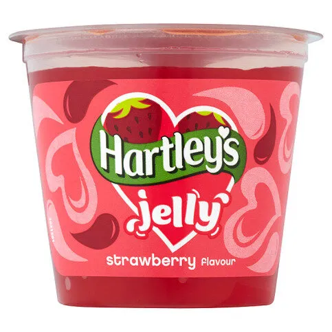 Hartley's Jelly Strawberry Flavour 125g