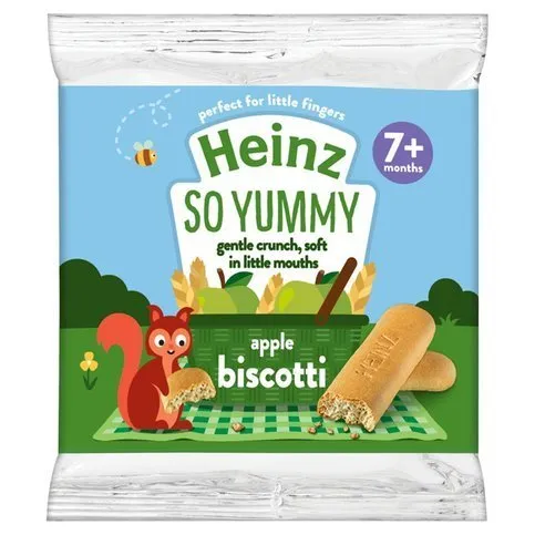 Heinz 7+ Months So Yummy Apple Biscotti 60g