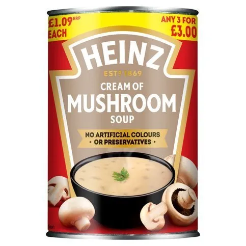 Heinz Cream Of Mushroom Soup 400g
