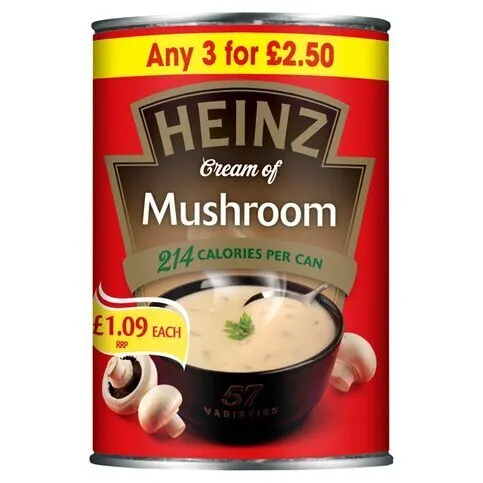 HEINZ MUSHROOM SOUP 400g