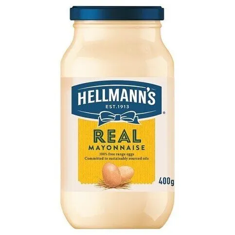 Hellmann's Real Mayonnaise 400g
