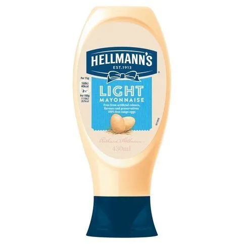 Hellmann's Squeezy Mayo Light 430ml