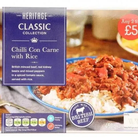 Heritage Chilli Con Carne 450g