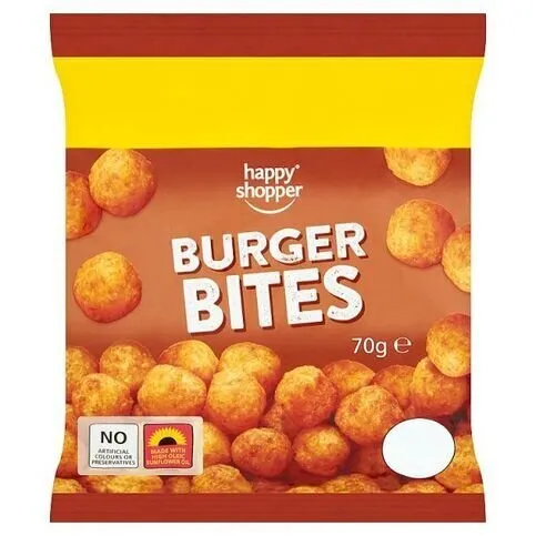 Happy Shopper Burger Bites 70g