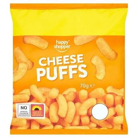 Happy Shopper Cheese Puffs 70g