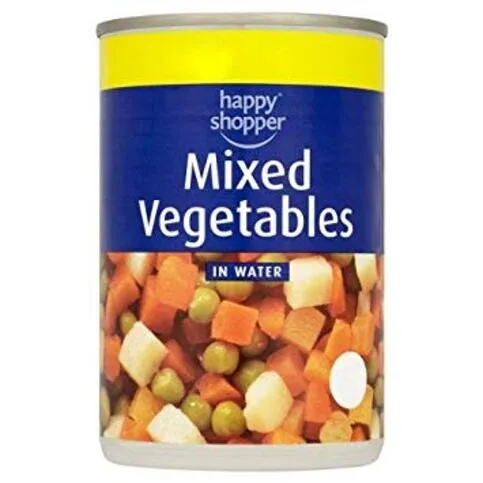 Jacks  Mixed Veg 300g Tin