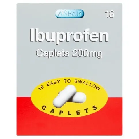 Aspar Ibuprofen 16 Caplets