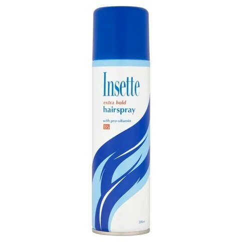 Insette Extra Hold Hairspray with Pro-Vitamin B5 200ml