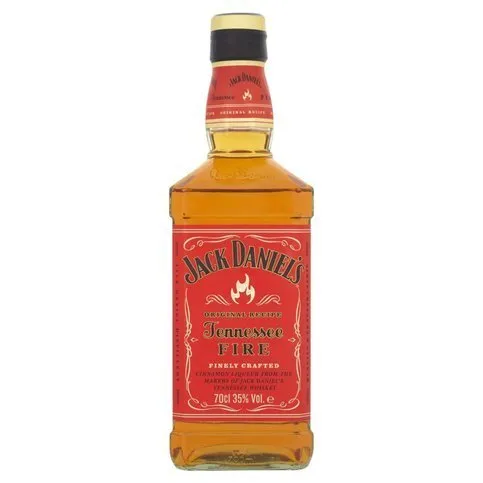 Jack Daniel's Tennessee Whiskey Blended with Cinnamon Liqueur 70cl