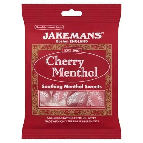 Jakemans Cherry Menthol 100g