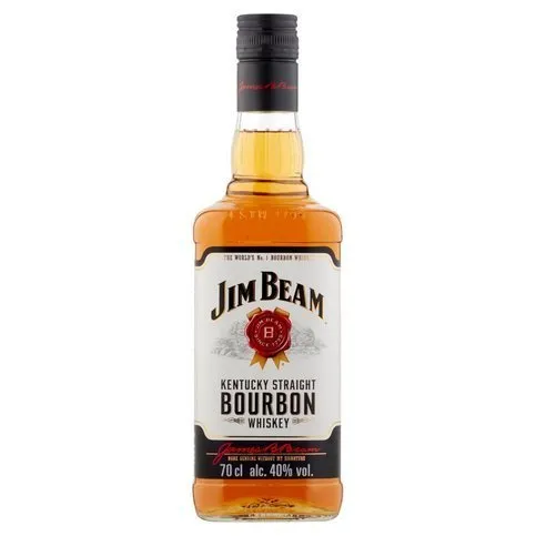Jim Beam Kentucky Straight Bourbon Whiskey 70cl