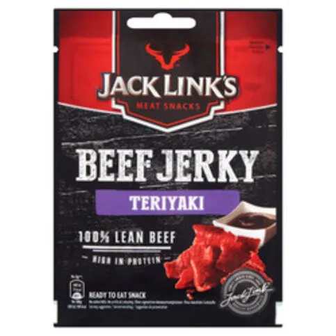 Jack Link's Beef Jerky Teriyaki 25g Clipstrip