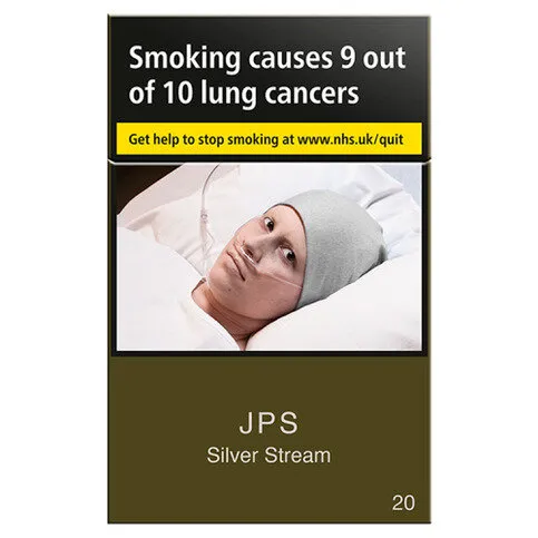 JPS Silver King Size 20 Pack - Cigarettes