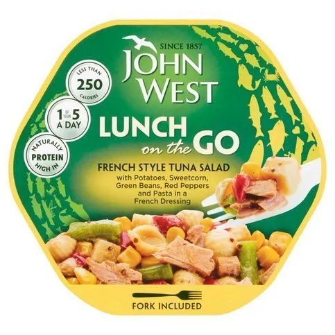 John West Lunch on the Go French Style Tuna Salad 220g