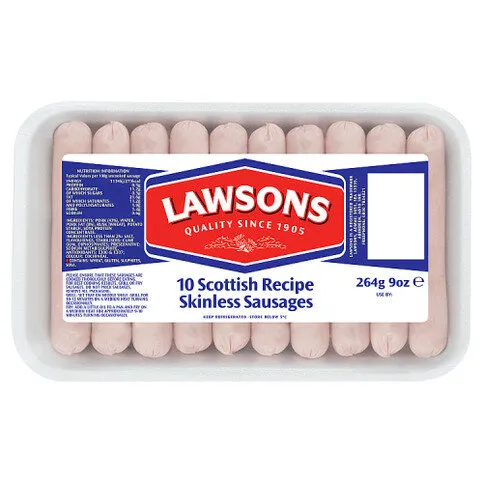 Lawsons Scottish Recipe Skinless 264g