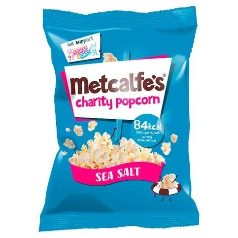 Metcalfe's Charity Popcorn Sea Salt 70g