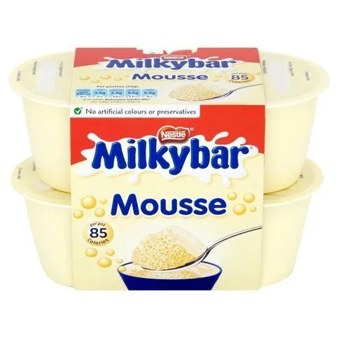 Milkybar Mousse 4pk 4x55g