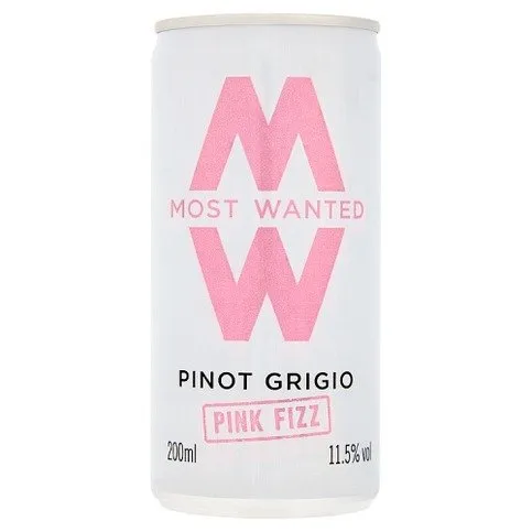Most Wanted Pinot Grigio Pink Fizz 20cl