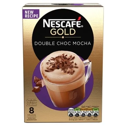 Nescafe Gold Double Choc Mocha 8 x 20.9g (167.2g)