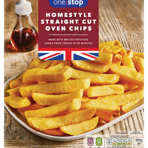 One Stop Home Style Chips 950g